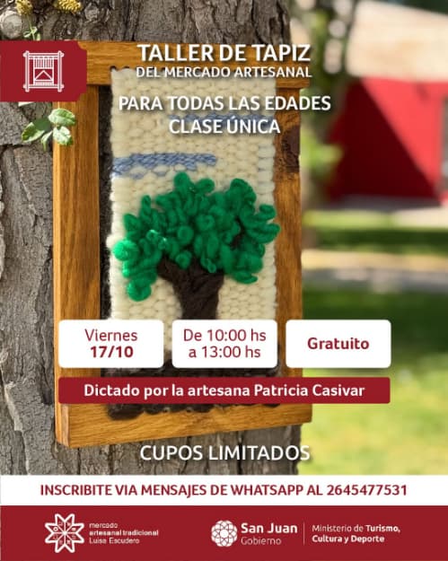 Taller de Tapiz del Mercado Artesanal