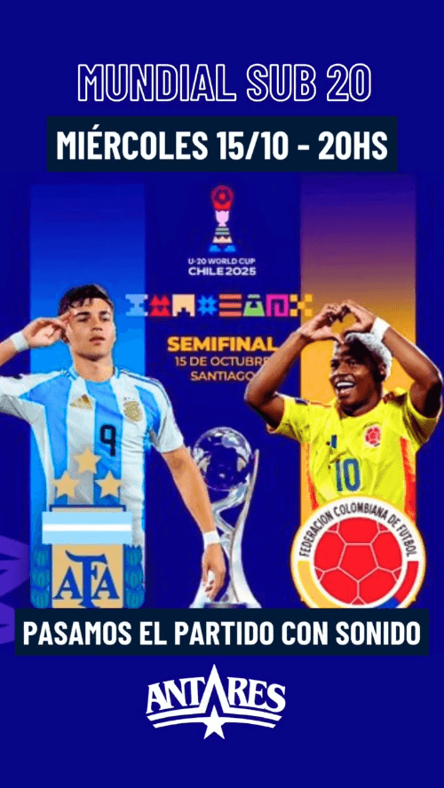Argentina vs Colombia - Mundial Sub 20