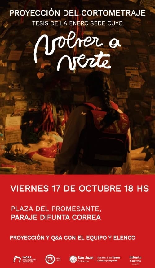 Proyeccion del Cortometraje: "Volver a Verte"