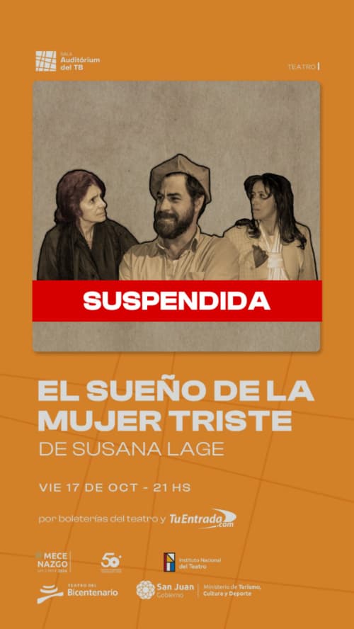 Suspendido > "El Sueño de la Mujer Triste" de Susana Lage