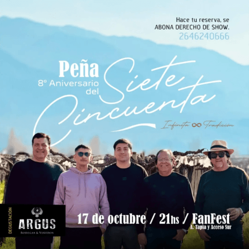Peña 8º Aniversario del Sietecincuenta