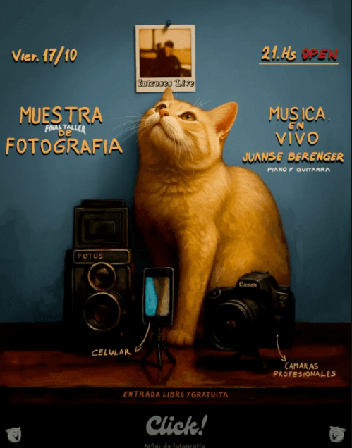 Muestra Final Taller de Fotografia y Juanse Berenger