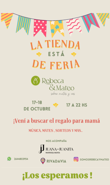 La Tienda esta de Feria