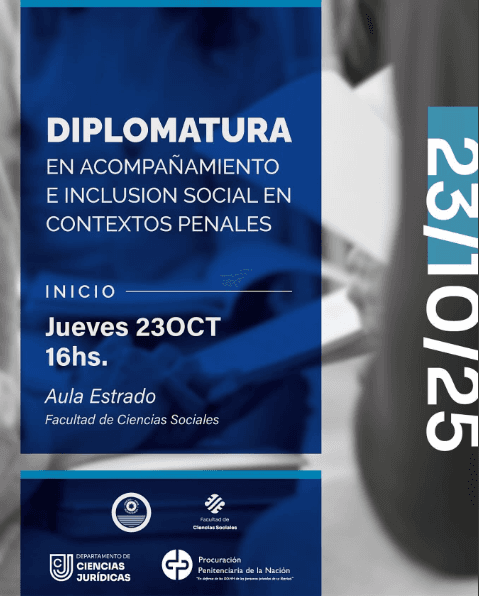 Diplomatura en Acompañamiento e Inclusion Social en Contextos Penales