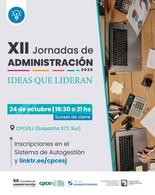 XII Jornadas de Administracion 2025