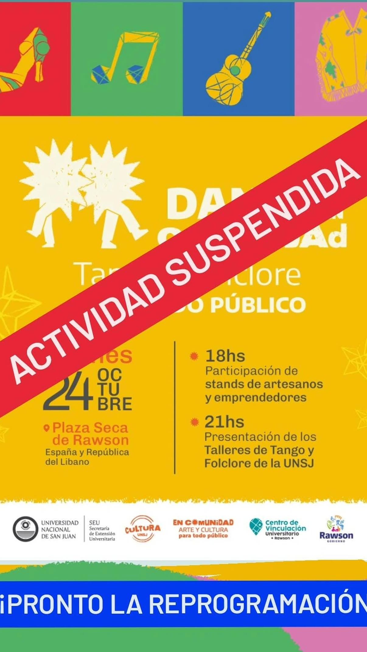 Suspendido > Danza en Comunidad - Tango & Folclore