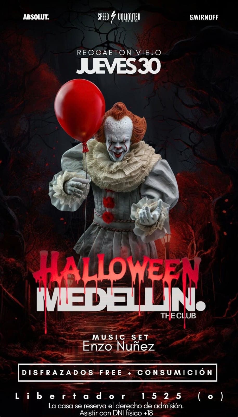 Halloween Medellin - Reggaeton Viejo