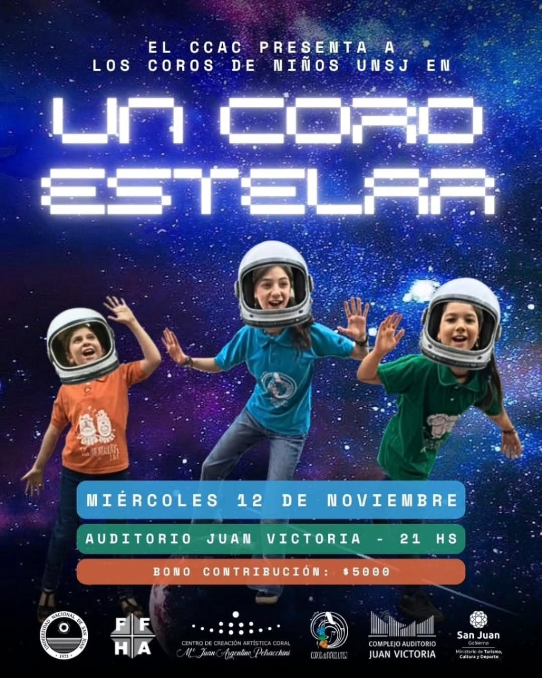El Centro de Creacion Artistica Coral presenta: "Un Coro Estelar"