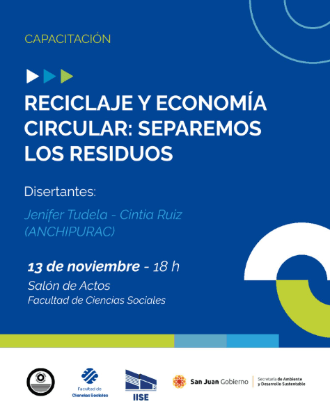 Capacitacion Reciclaje & Economia Circular: Separemos los Residuos