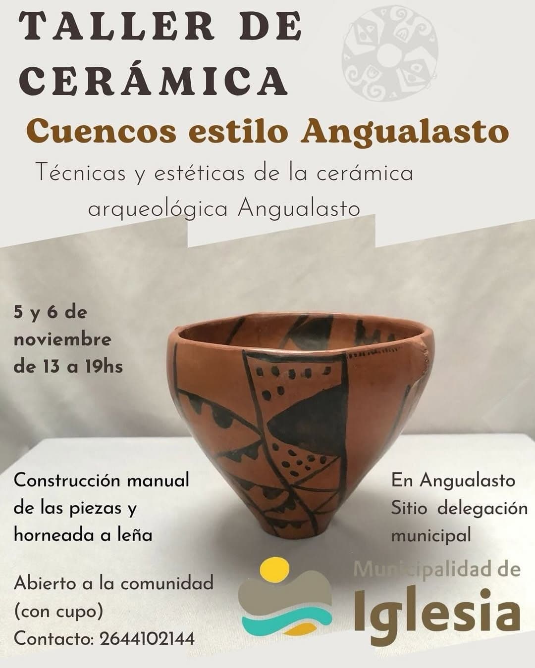 Taller de Ceramica - Cuencos Estilo Angualasto