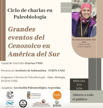 Ciclo de Charlas en Paleobiologia