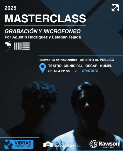 Masterclass - Grabacion & Microfoneo