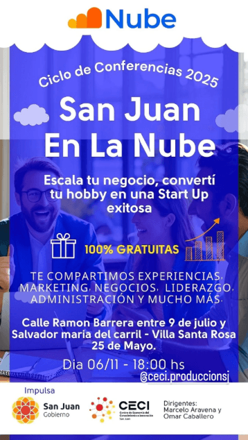 Ciclo de Conferencias 2025 - San Juan en la Nube