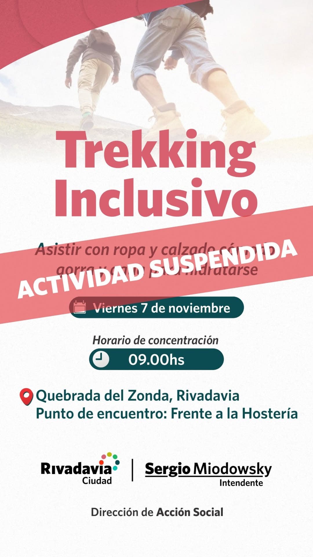 Suspendido > Trekking Inclusivo