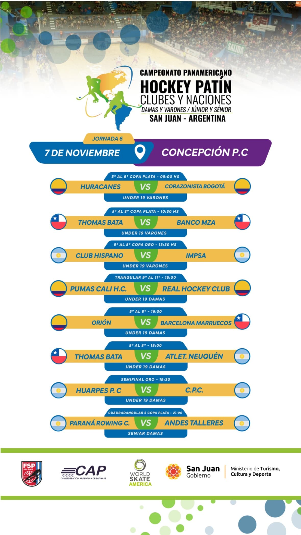 Campeonato Hockey Patin - Jornada 6