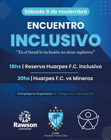 Encuentro Inclusivo: "En el Futsal la Inclusion no tiene Suplentes"