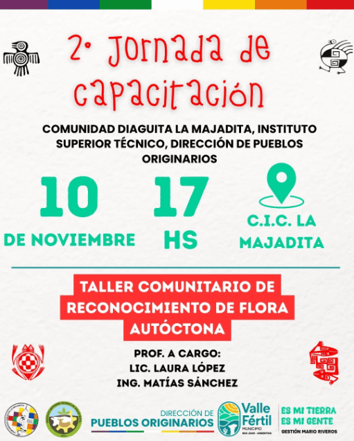 2º Jornada de Capacitacion - Taller de Reconocimiento de Flora Autoctona
