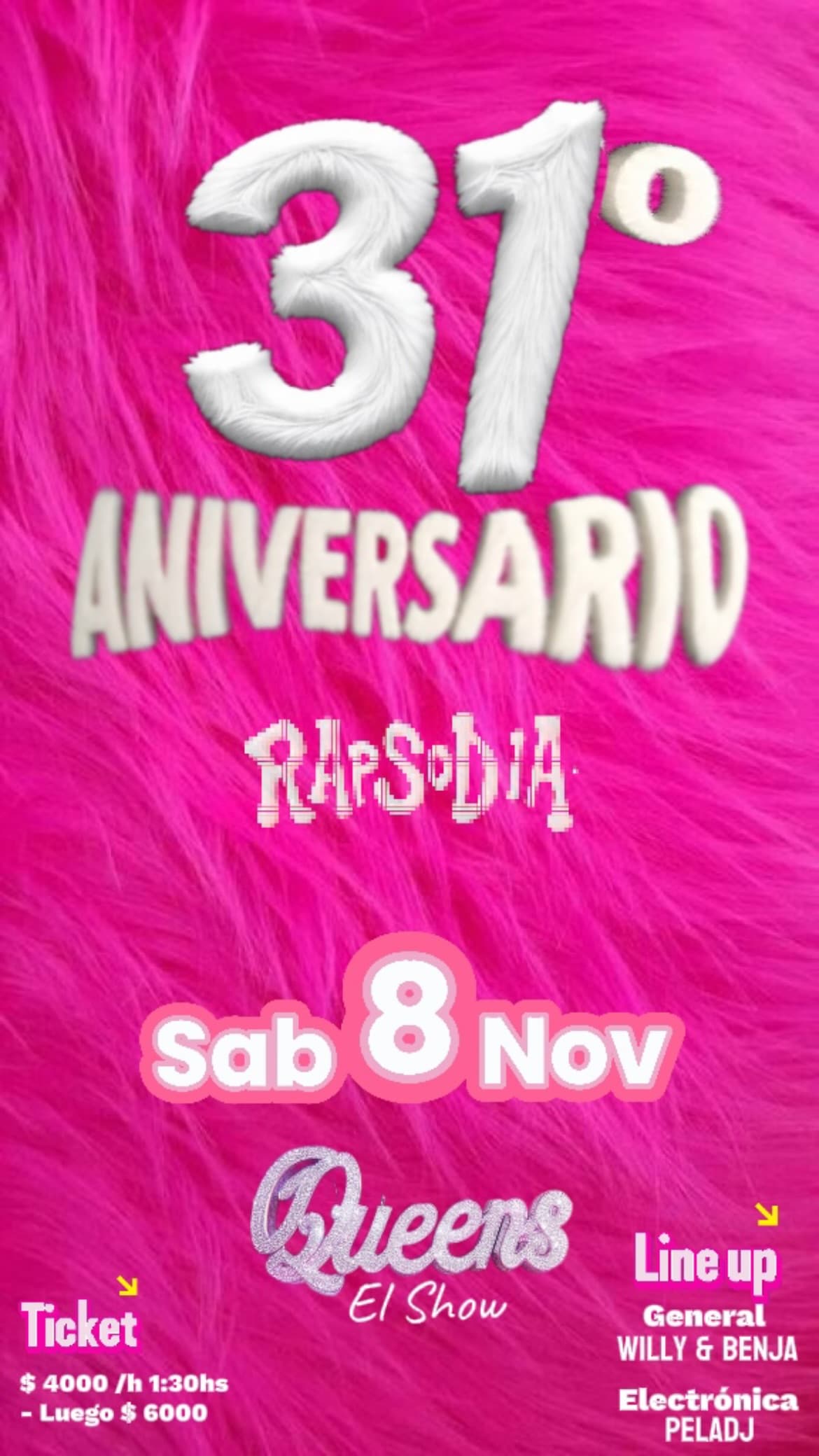 31º Aniversario de Rapsodia