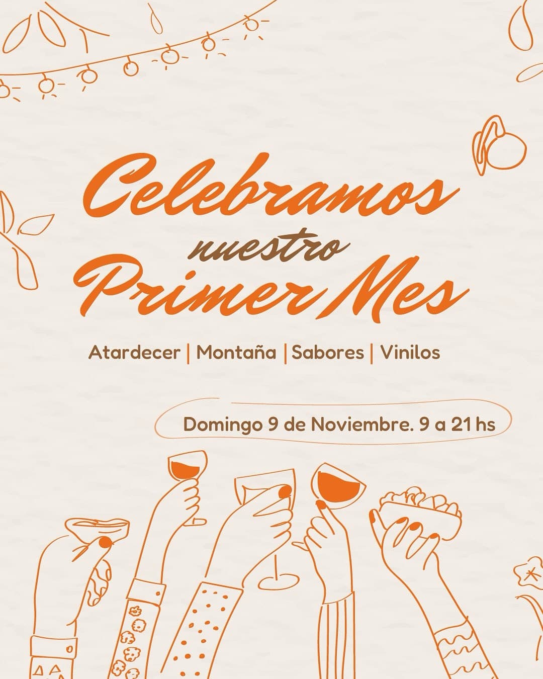 Celebramos Nuestro Primer Mes
