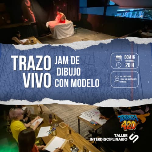 Trazo vivo: Jam de dibujo