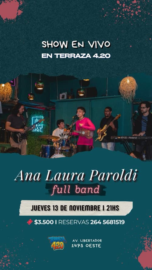Ana Laura Paroldi Full Band