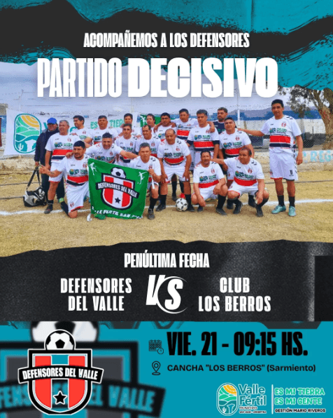 Defensores del Valle vs Club Los Berros