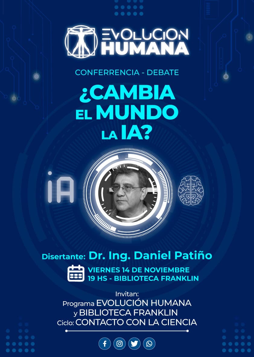 Conferencia - Debate: ¿Cambia el Mundo la IA?