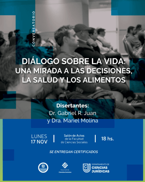 Conversatorio - "Dialogo sobre la Vida: Una Mirada a las Decisiones, la Salud & los Alimentos