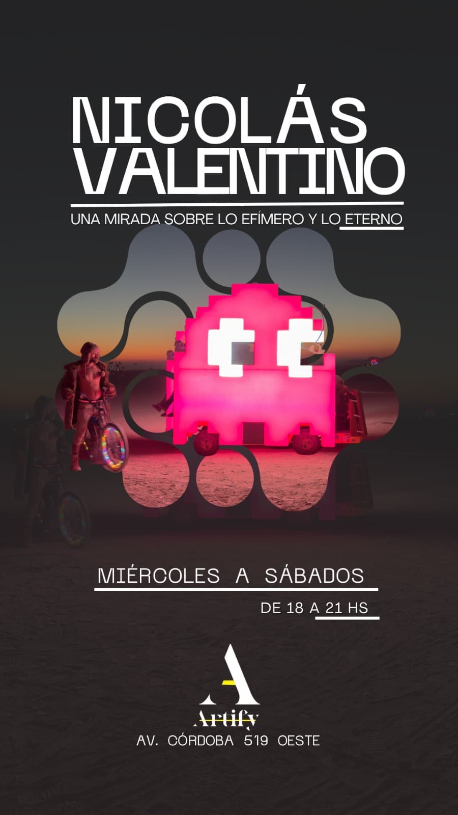 Exposiciones en San Juan: Una Mirada sobre lo Efimero & Lo Eterno en Av. Córdoba Oeste 519 el mié, 17 de diciembre