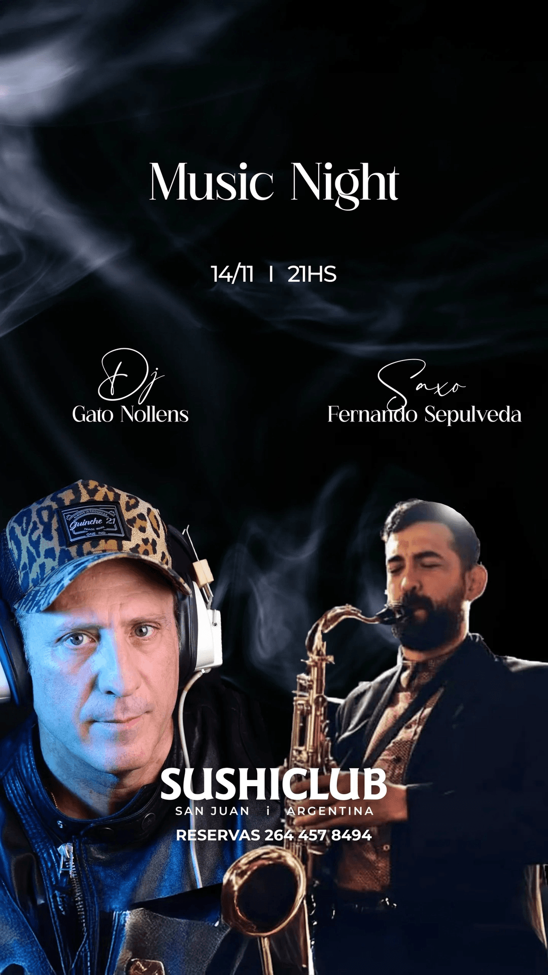 Music Night - Fernando Sepulveda y Gato Nollens Dj Set