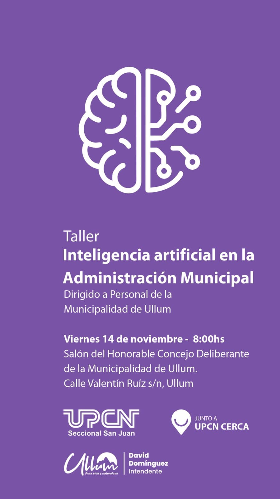 Taller Inteligencia Artificial en la Administracion Municipal