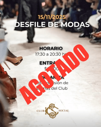 Agotado > Desfile de Modas