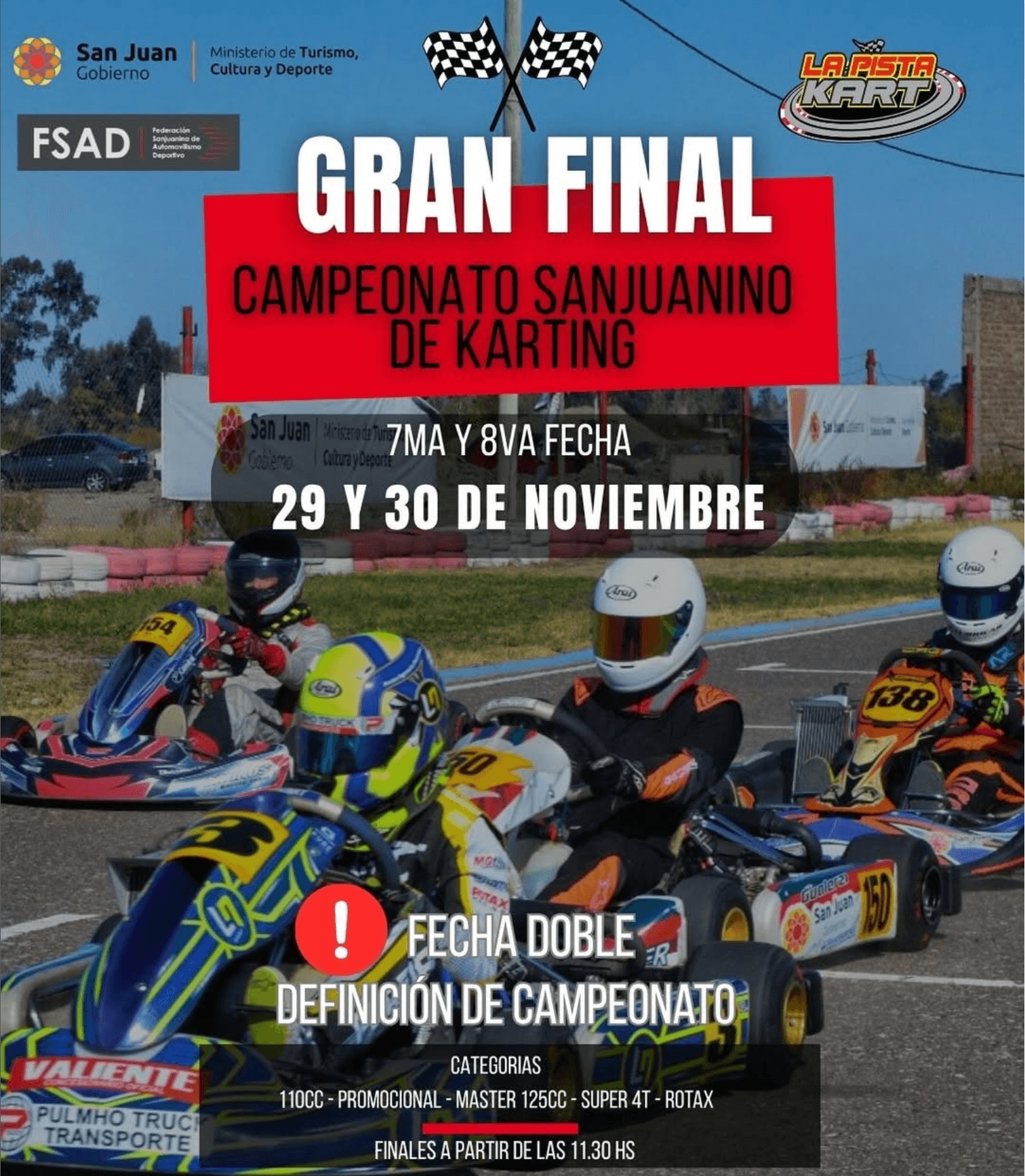 Gran Final Campeonato Sanjuanino de Karting - Fecha 7 y 8