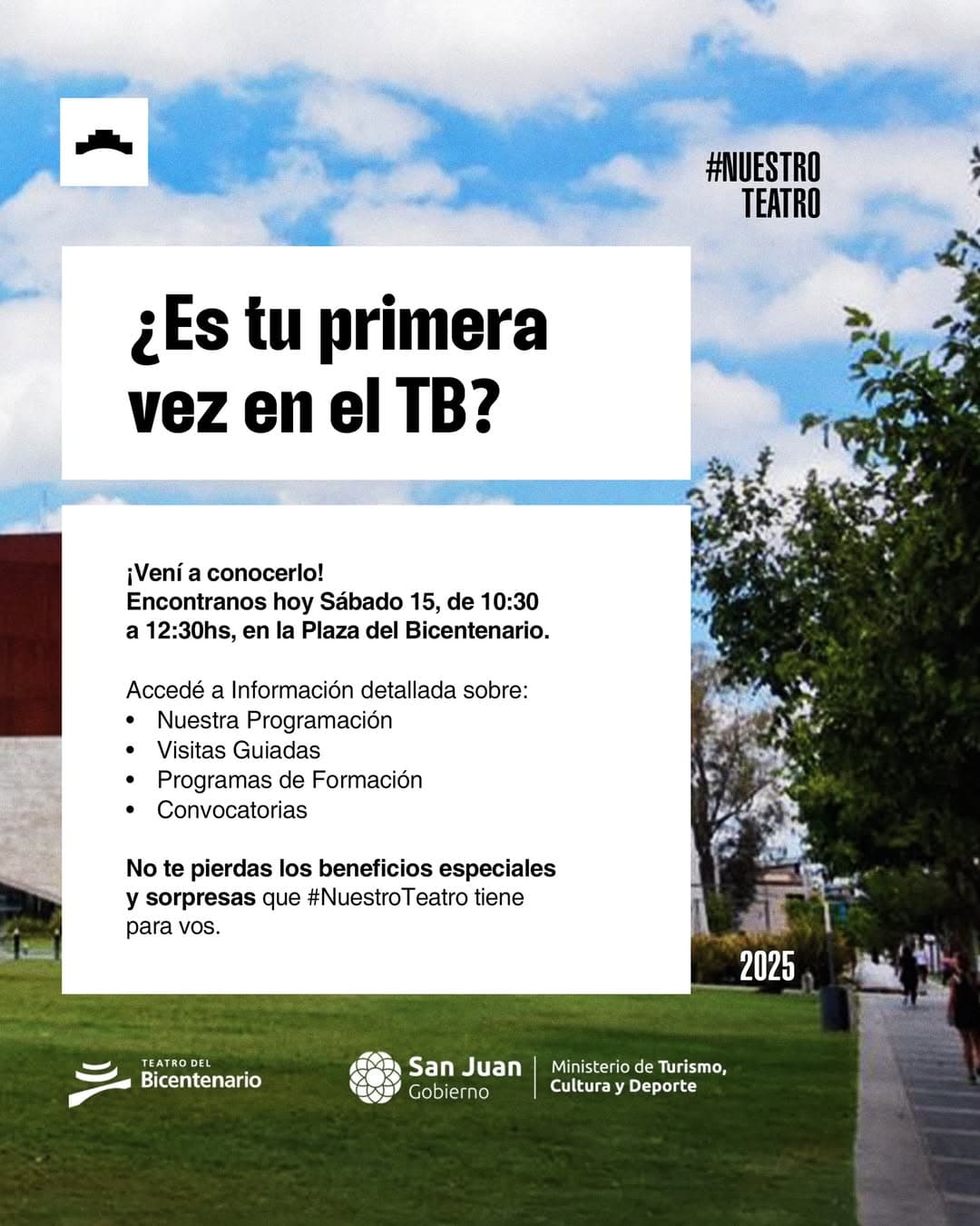 Veni a Conocer el Teatro del Bicentenario
