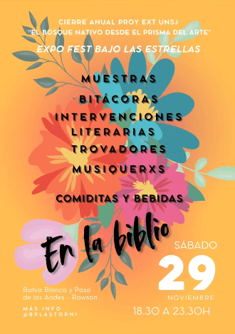 Expo Fest Bajo las Estrellas: "El Bosque Nativo desde el Prisma del Arte"