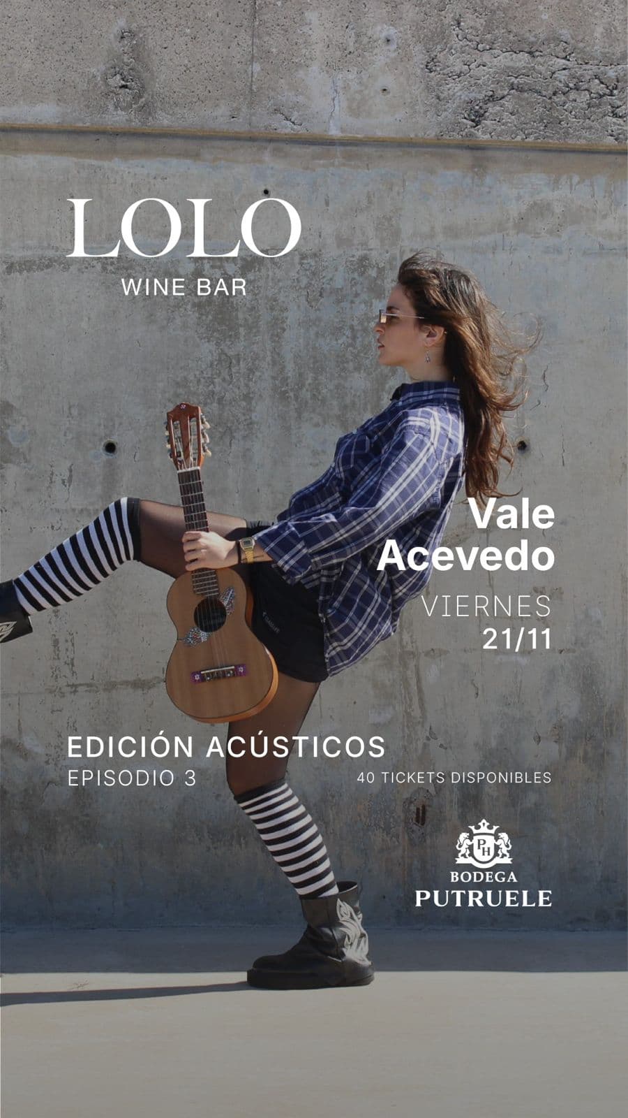 Edicion Acusticos: Episodio 3 - Vale Acevedo