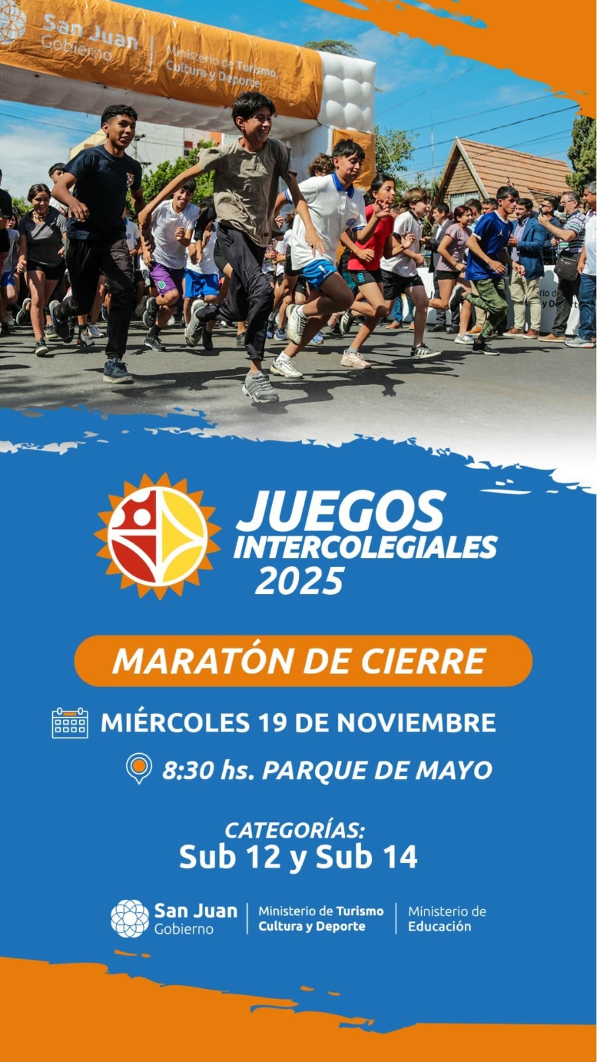 Juegos Intercolegiales 2025 - Maraton de Cierre
