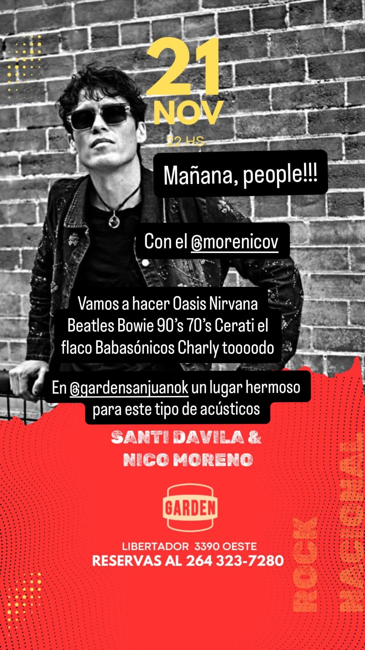 Santi Davila y Nico Moreno