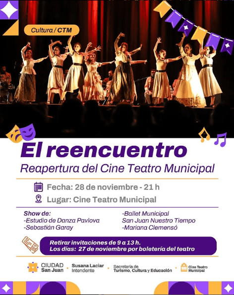 Reapertura el Cine Teatro Municipal - El Reencuentro