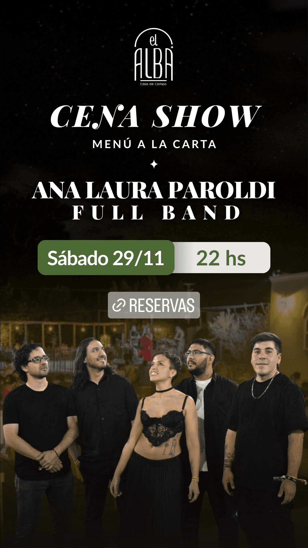Ana Laura Paroldi Full Band