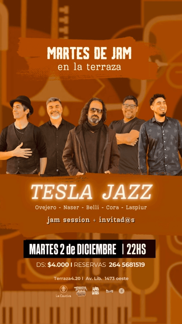 Martes de Jam - Tesla Jazz