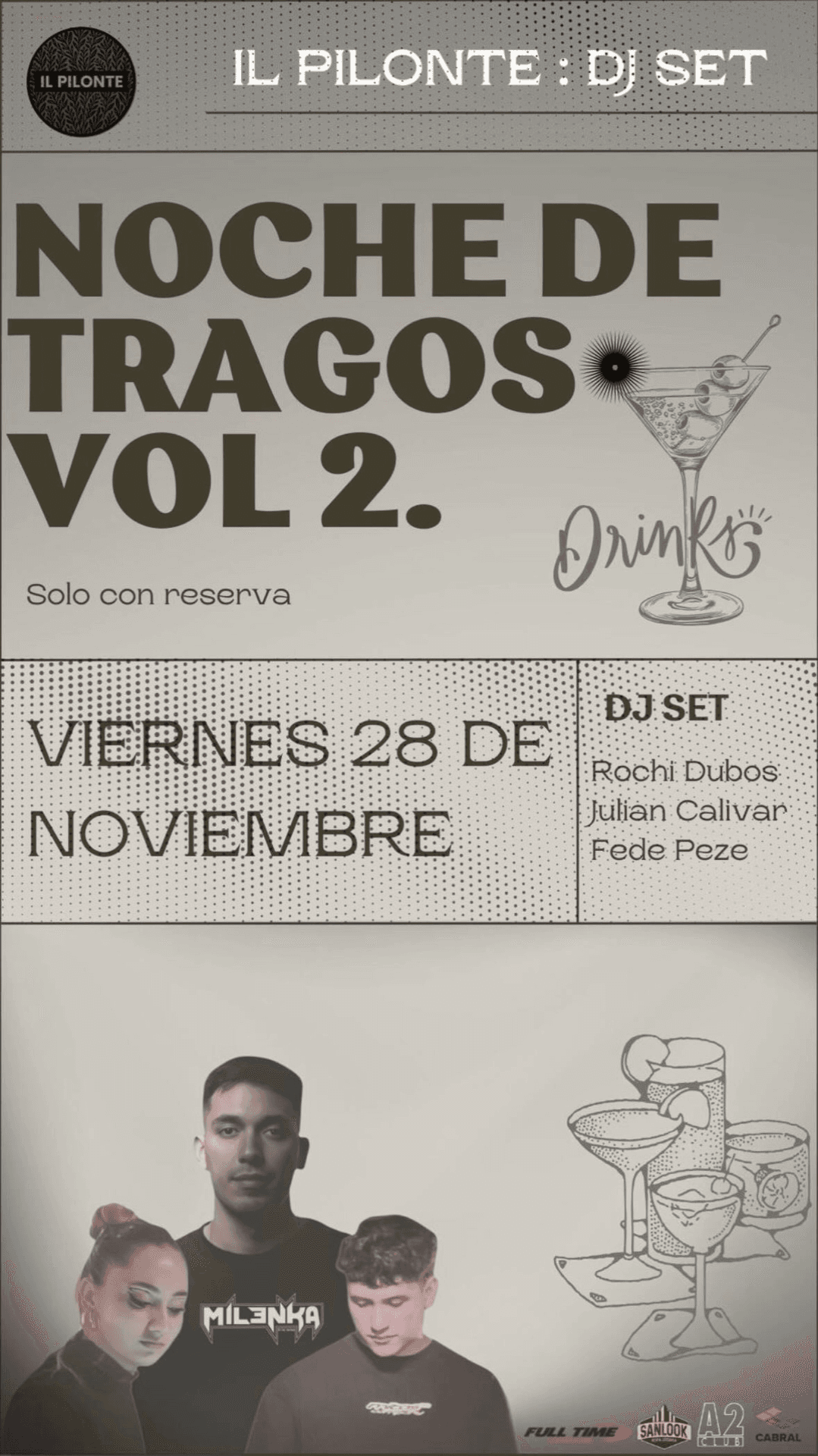 Agotado > Noche de Tragos Vol. 2