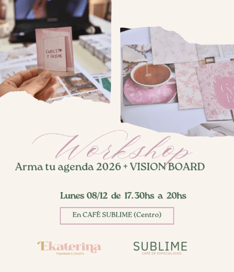 Workshop Agenda 2026 + Vision Board