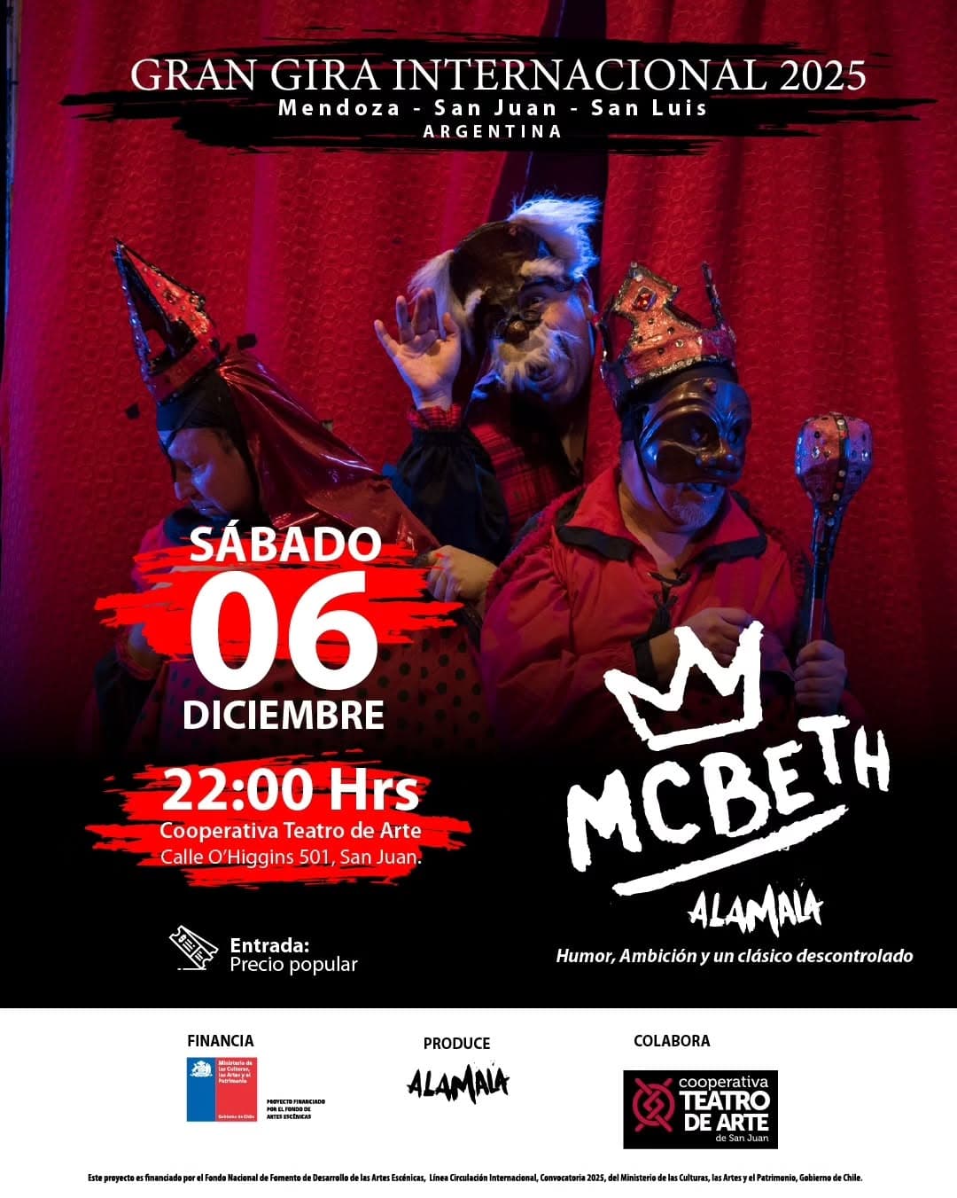 Alamala Teatro presenta: "Mcbeth Alamala"