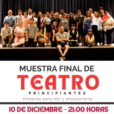Muestra Anual de Talleres de Teatro 2025 - Nivel Principiante