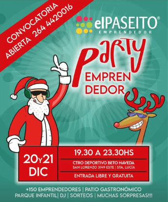 Ferias en San Juan: El Paseito Emprendedor en CENTRO DEPORTIVO BETO NAVEDA el sáb, 20 de diciembre