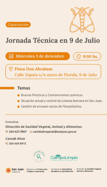 Jornada Tecnica en 9 de Julio