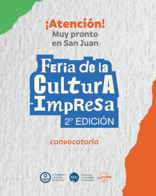 Ferias en San Juan: Feria de la Cultura Impresa - 2da Edicion en Paseo de las Palmeras - Parque de Mayo el vie, 19 de diciembre