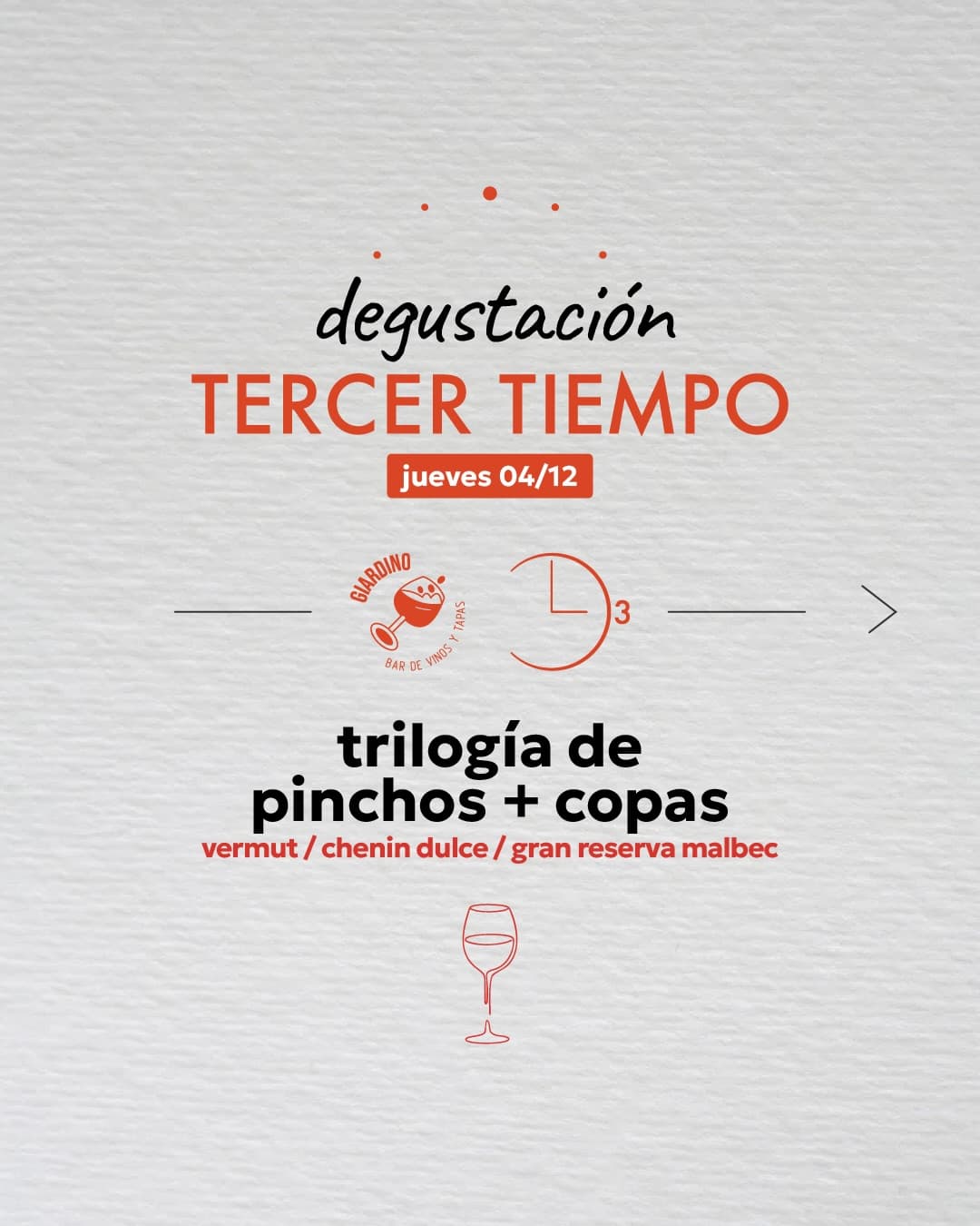 Degustacion Tercer Tiempo