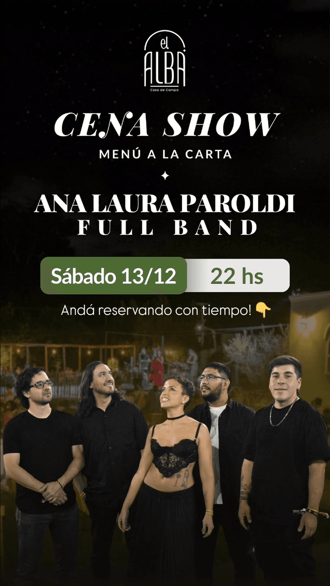 Ana Laura Paroldi Full Band